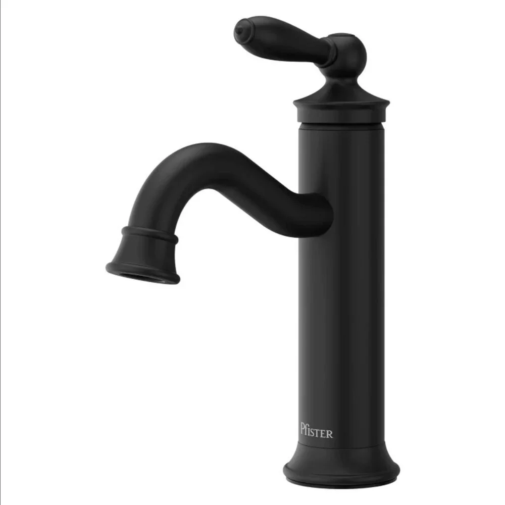Pfister Courant Matte Black Bathroom Faucet